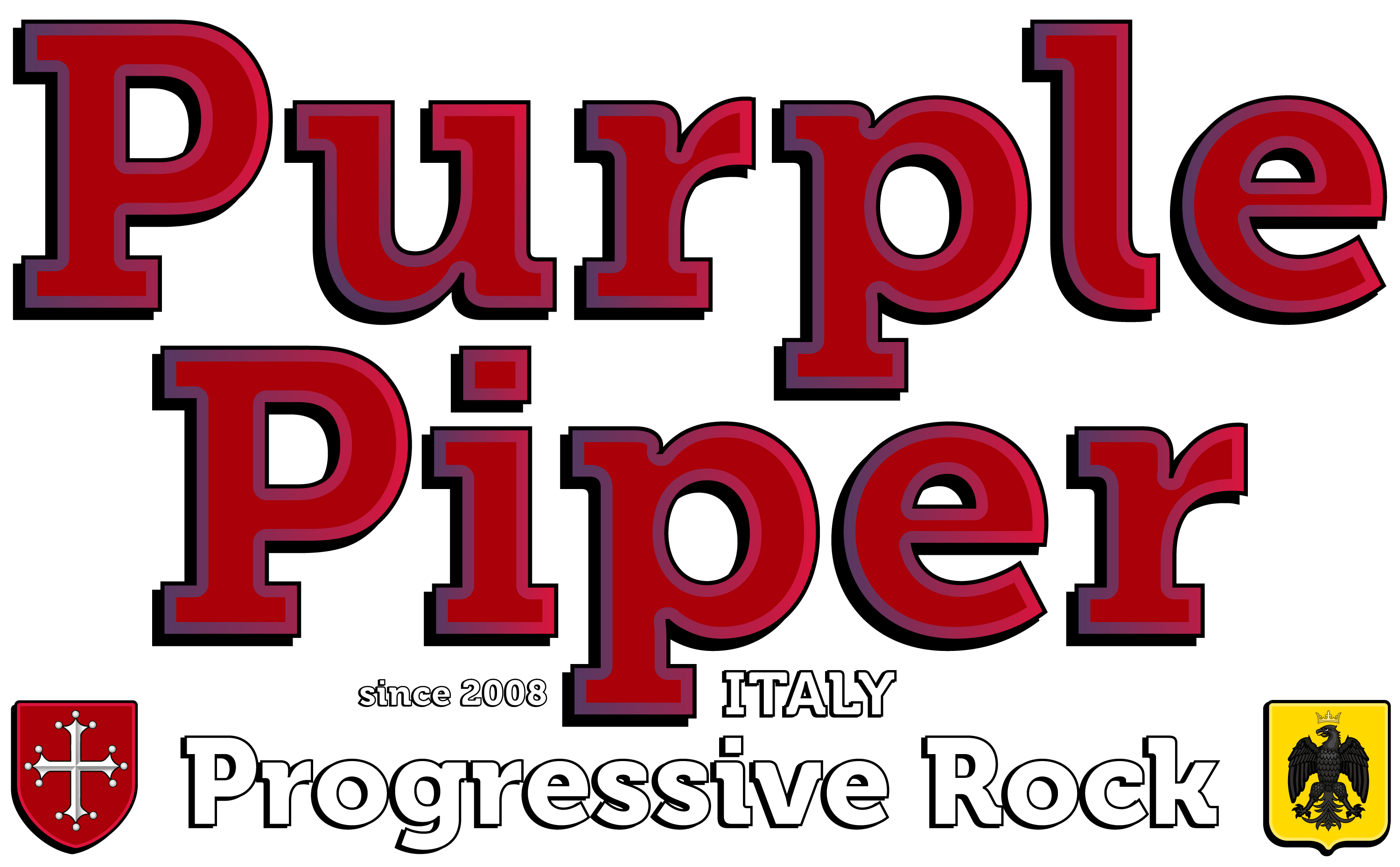 Purple Piper Progressive Rock Web Radio Italiana Logo Verticale
